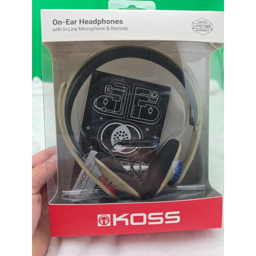 Koss KPH30iK Headphones Wired On-Ear Microphone‎